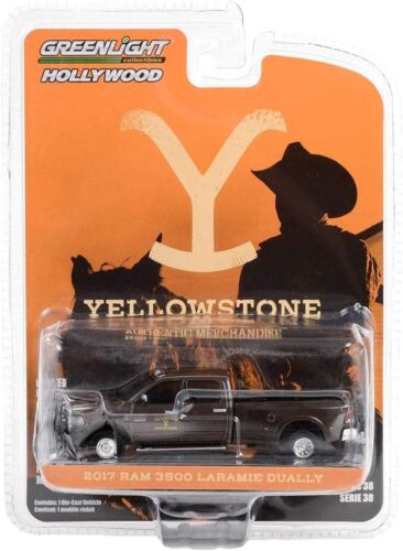 1:64 GreenLight Yellowstone 2017 Ram 3500 Laramie Dually Dutton Ranch Hollywood - Picture 1 of 1