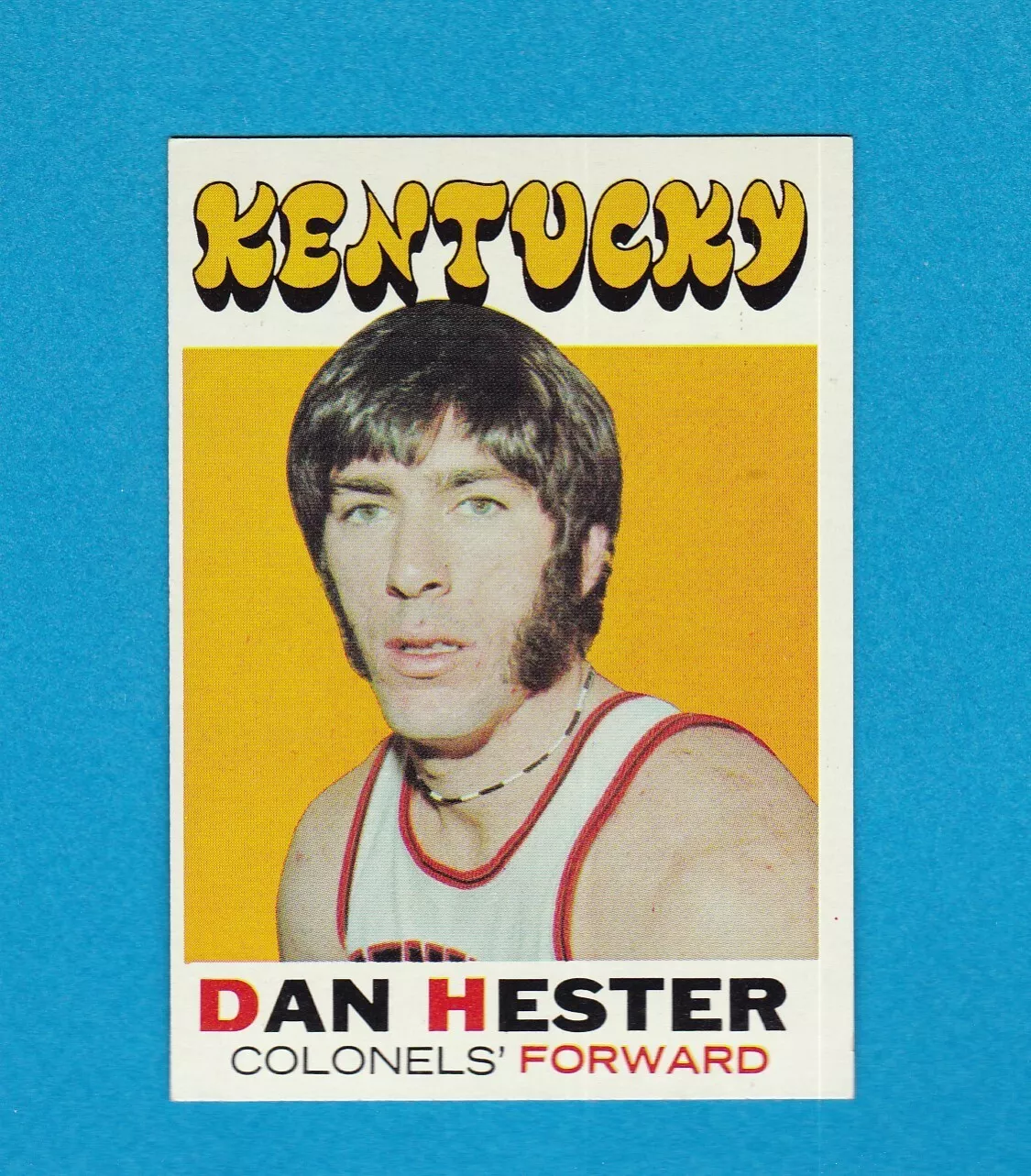 Dan Hester trading card