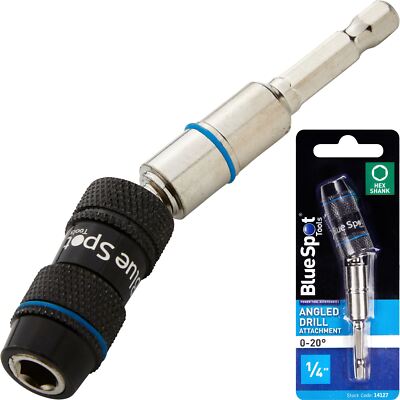 1/4" Hex Shank Magnetic Bit Holder Flexible Angled Drill Attachment 20 ...