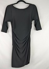PRE-OWNED ALICE + OLIVIA BLACK DRESS .