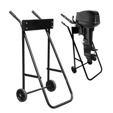 Outboard Motor Trolley Carrier Stand for Boat Engine Heavy Duty 85kg Capacity