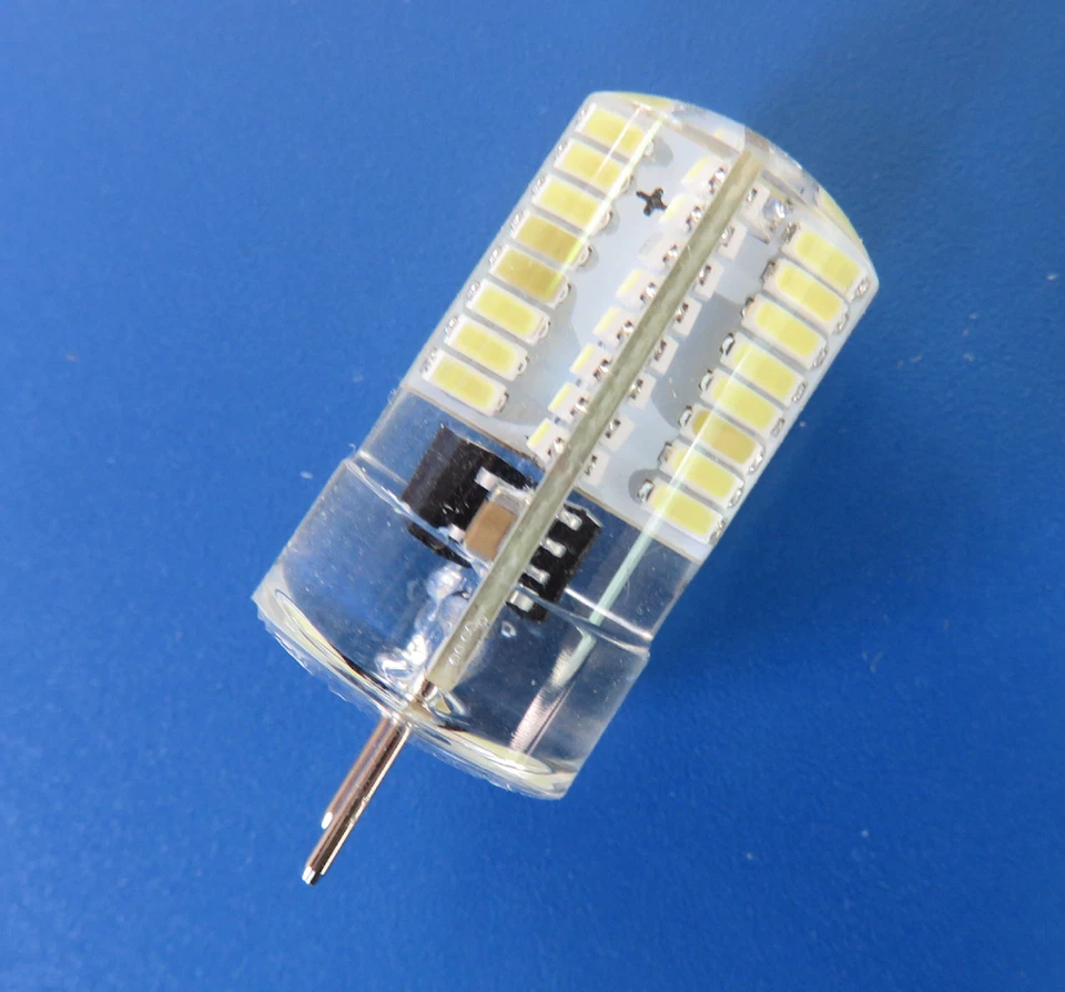 10pcs G8 G8.5 Bi-Pin Led bulb 64-3014SMD 110~120V Silicone Crystal White Lamp - Image 4 of 4