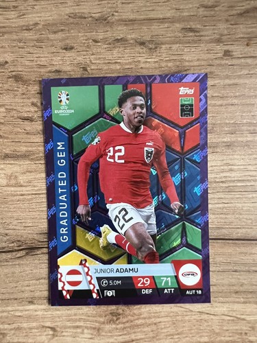TOPPS MATCH ATTAX UEFA EURO 2024 Graduated Gem Arda Güler #TUR13 EUR 4,00 - DE