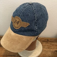 Chase Authentics Jeff Gordon Hat Cap Blue Denim Strapback Nascar Motorsports 24