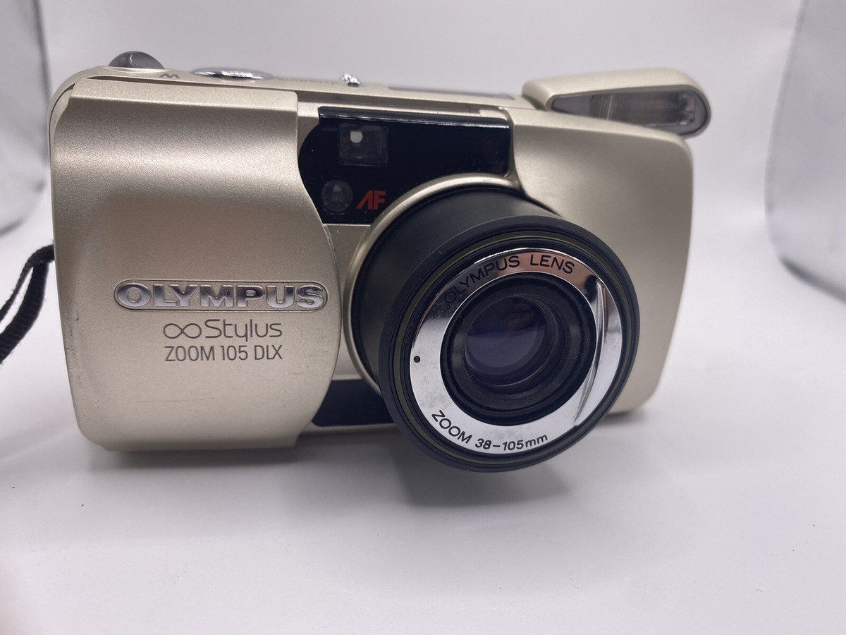 Olympus Stylus Zoom 105 DLX 38MM - 105MM Zoom Camera with Case