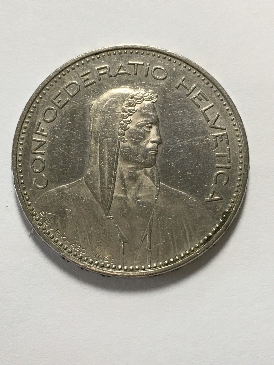 1995 Switzerland 5 Francs Coin Herdsman | eBay