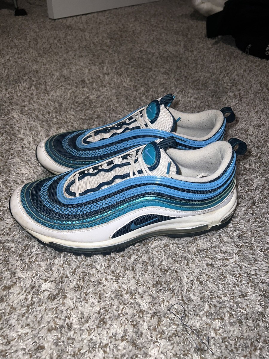 Nike Air Max 97 White/Spirit Teal-Nightshade Size Mens 13 | eBay