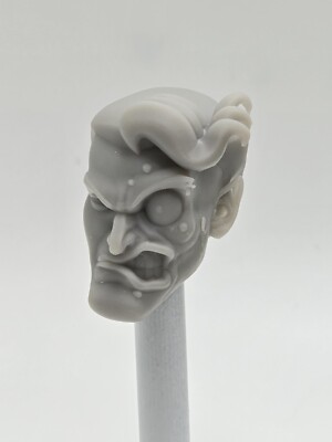 3d Print ANIMATED TWO FACE HEAD 1:10 7