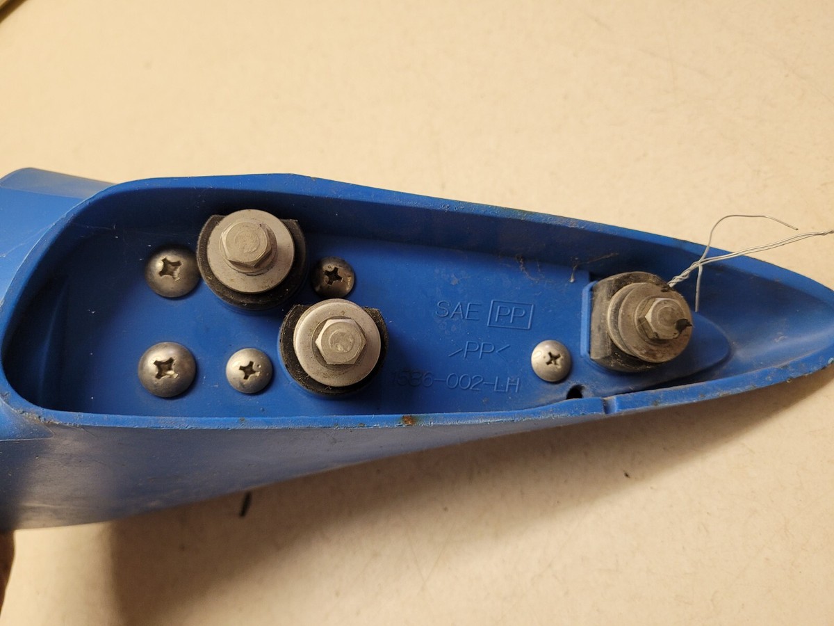 専用　ドレッサー① Kawasaki PWC OEM Blue LH Left Hand Mirror Assembly 1995-1996