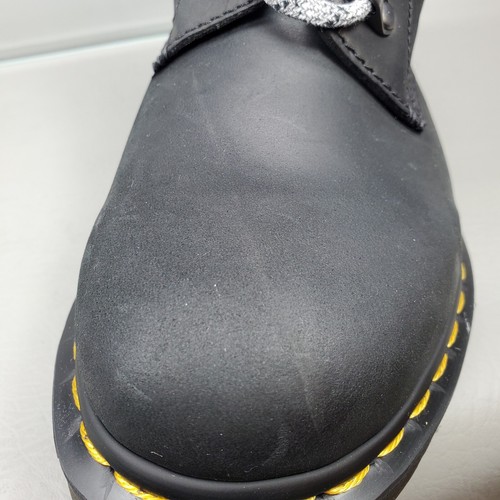 DR. MARTENS 1460 Serena Collar Faux Fur Lined Lace Up Combat Boots Womens Size 9 - Picture 11 of 12