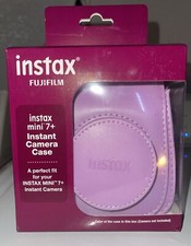 Instax Fujifilm Mini 7 Instant Purple Camera Case Adjustable Strap CASE ONLY