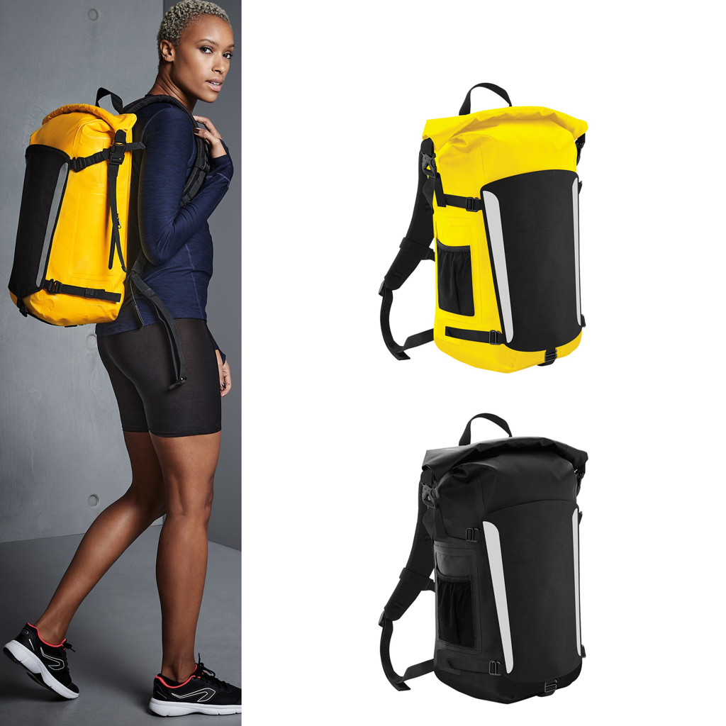 Quadra slx 25 litros impermeable mochila grande (qx625) - viaje camping rucksack