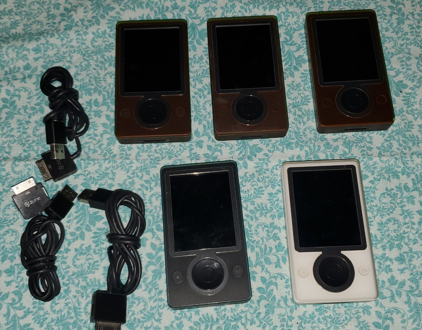 Lot Of 5 Zune MP3 Players eBay