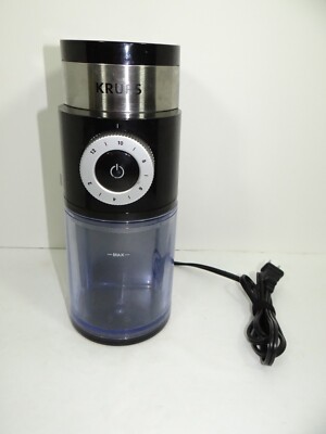 Krups Coffee Burr Grinder GX5000 Tested Works Electric