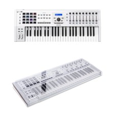 Arturia Keylab 49 Mkii & Decksaver Bundle - White