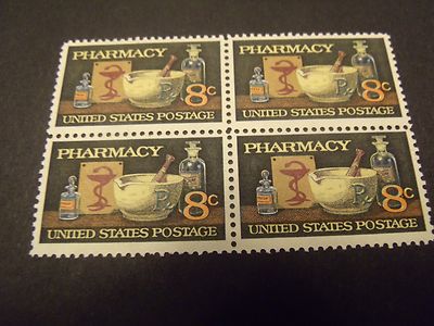 US Postage Stamps 1972 US Pharmacies Scott 1473 4-8c | eBay