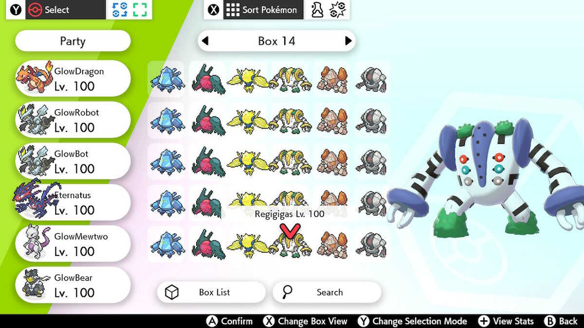 Shiny REGIGIGAS 6IV / Pokemon Brilliant Diamond and Shining -  Israel