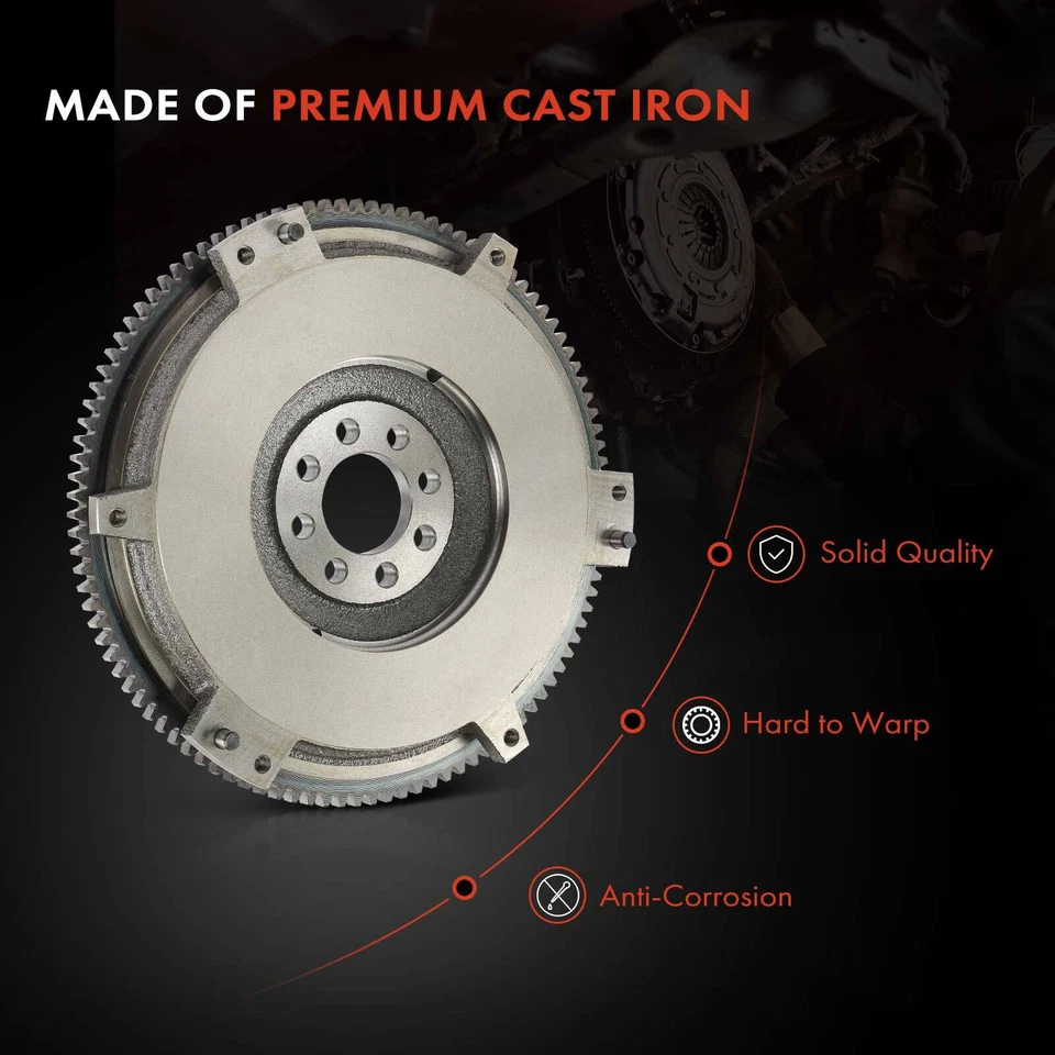 Clutch Flywheel for Toyota Corolla 05-06 Matrix Celica Pontiac Vibe 106 Teeth - Image 4 of 4