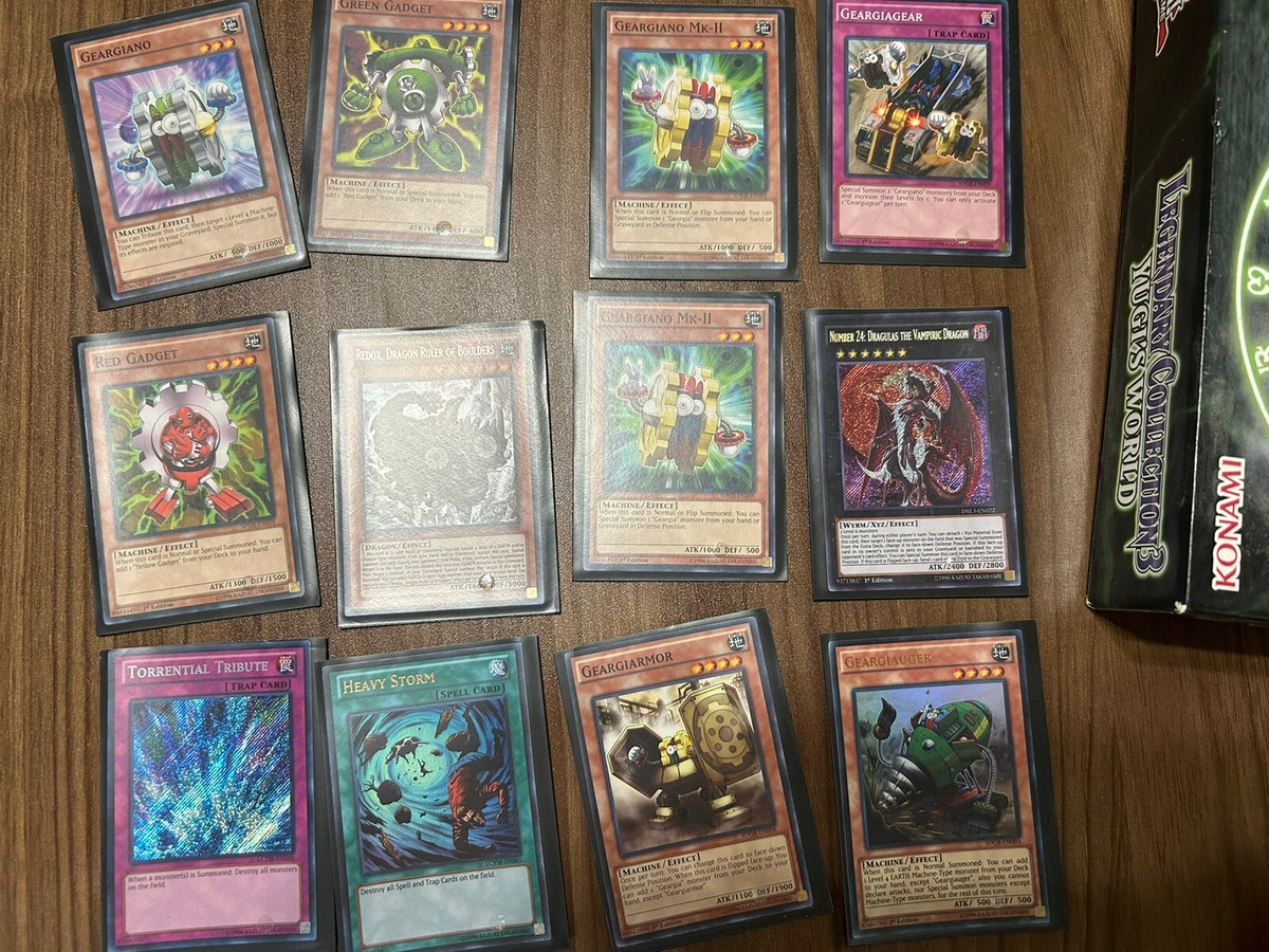 Konami YUGIOH Legendary Collection 3 Box-Yugis World Box Board And