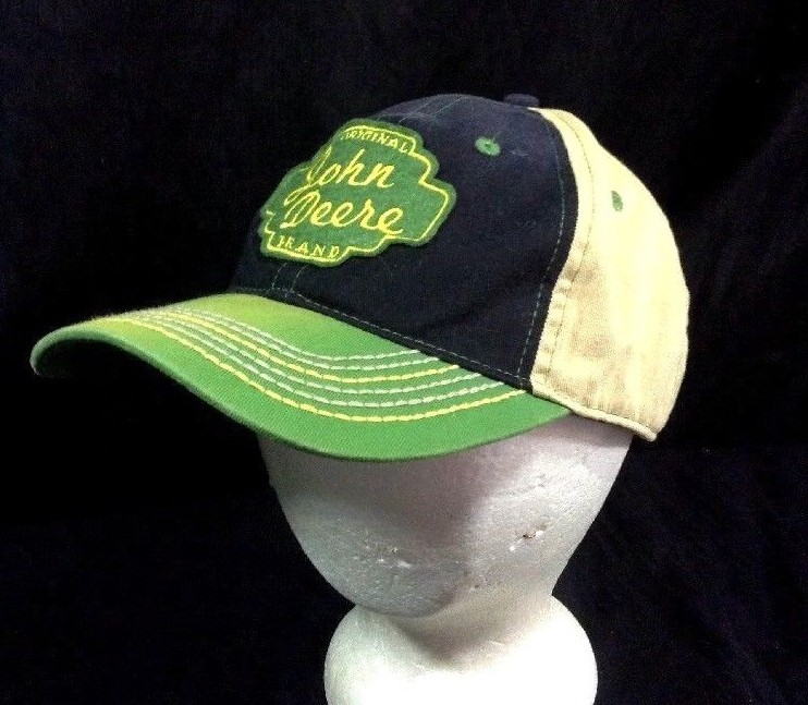 Original John Deere Brand Hat Patch Snapback Cap - image 3
