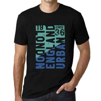 Herren Grafik T-Shirt London england urban seit 36   London England Urban Since