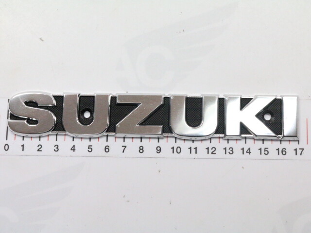 SUZUKI Tank Badge for GT750 M 1975 Brand New Chrome Emblem
