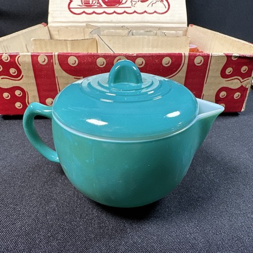 Vintage Little Hostess Party Set Sierra Set Like Mother’s Hazel Atlas W/Box MCM - Picture 12 of 22