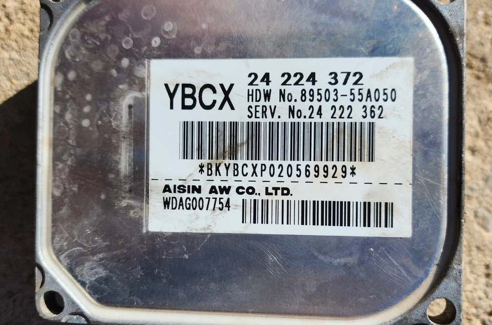 Módulo de unidad de control de transmisión Saturn Vue V6 2002 2003 AWD TCU TCM 24224372 Foto 2 de 4