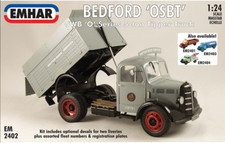 EMHAR 2402 - Bedford O Series SWB 5 Ton Tipper Truck 1/24 Scale Plastic Kit T48P