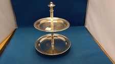 Silea Vintage Silver Cake Stand