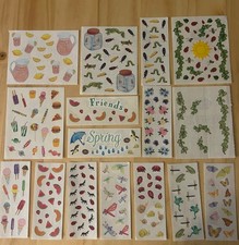 Creative Memories Scrapbooking stickers lot Spring Summer