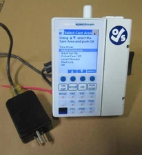 Baxter Sigma Spectrum IV Pump Wireless BG Battery Module pole mount power supply