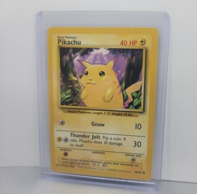 Pikachu 058/102 Base Set Regular