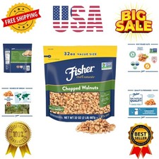 Chopped Walnuts 2 Lb, 100 California Unsalted Walnuts for Baking Cooking, ...