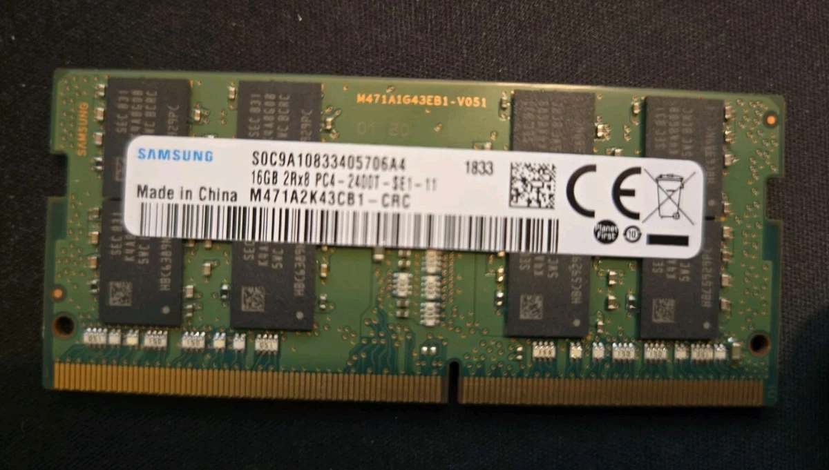 Samsung DDR4 SDRAM 16 GB Capacity per Module Memory (RAM) for sale
