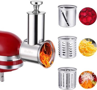 Stainl Steel Slicer Shredder Attachment for  Stand Mixer,