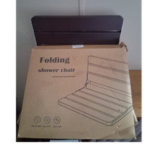 Foldable Shower/Bath Chair - Folding Shower Chair for Bath or Shower. Never Use