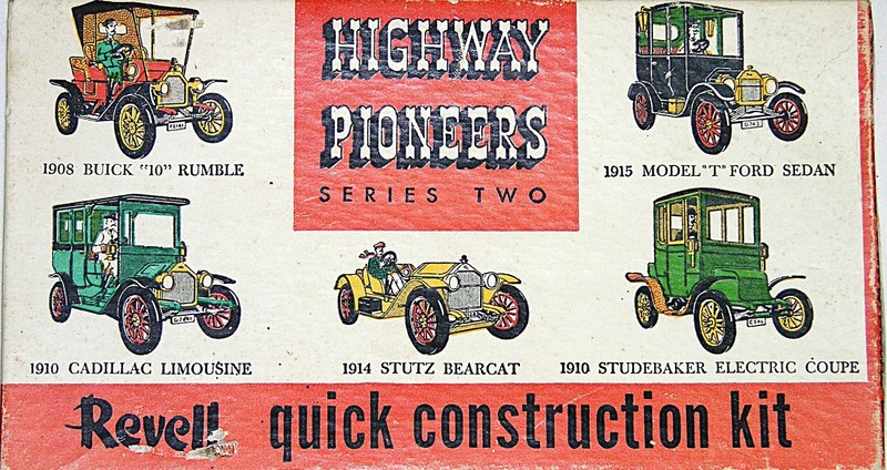 Revell Highway Pioneers Series 2 Construction Kit 1908 Buick ”10” Rumble Box