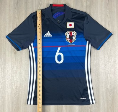  JFAサッカー日本代表 ユニフォーム 2016-17モデル 110 Adidas Japan National Soccer Team JFA 2016-2017 Home Jersey #6