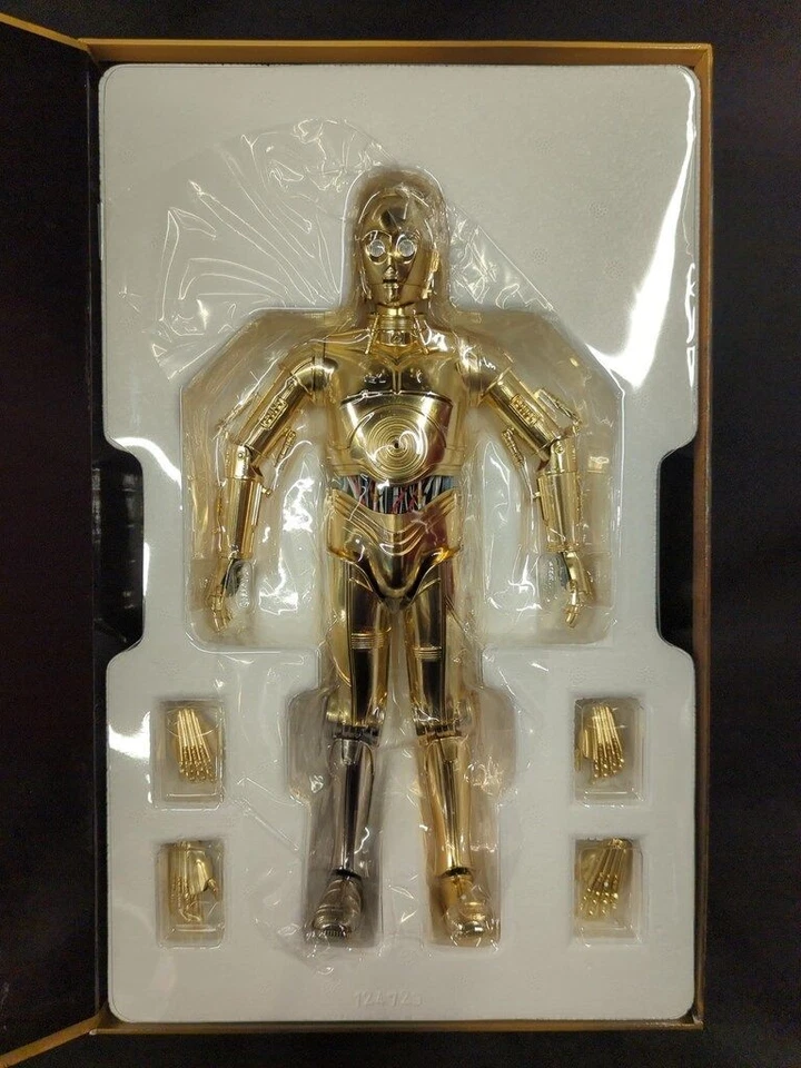 Figura Bandai Tamashii Nations Chogokin Diecast STAR WARS C-3PO escala 1/6 Foto 3 de 4
