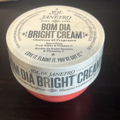 Sol de Janeiro Bom Dia Bright Cream 2.5oz/75Ml New Unboxed