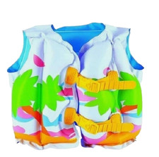 Inflatable Bestway Colorful Swimming Vest Learn to Swim Pool Snorkel 3-6 years