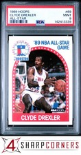 1989 HOOPS ALL-STAR #69 CLYDE DREXLER TRAIL BLAZERS HOF PSA 9