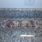 Gorgeous Vintage Porcelain Tray~Royal Crown~Kent England~Pastoral Dish — photo 1