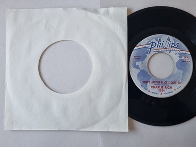 Charlie Rich - There's Another Place I Can't Go 7'' Vinyl US