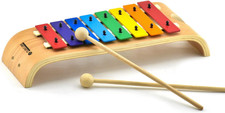 Xylophone for Kids Wood Xylophone with Mallets Orff Music Instrument for Educati