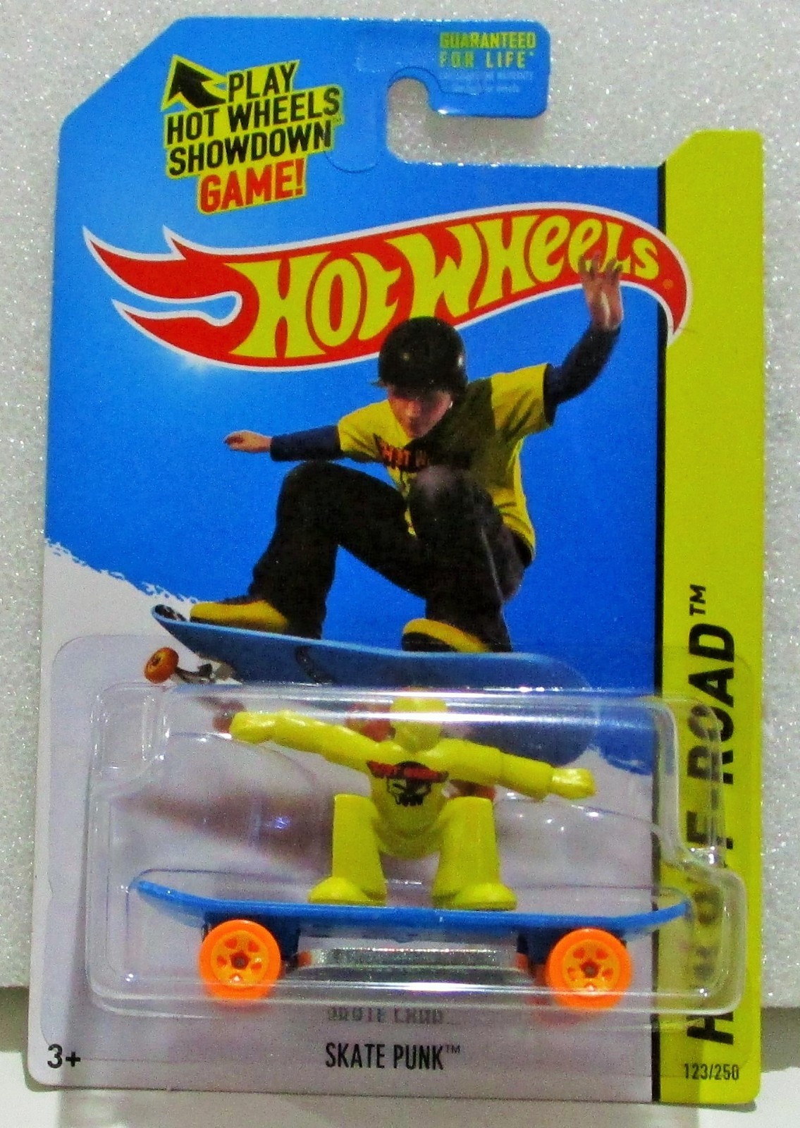 Hot Wheels 2014 basic series skate punk blue # 123 / 250