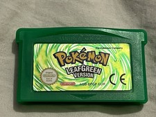 Pokemon: leaf green Nintendo Game Boy Advance Pal - Cartridge - Tested - Working