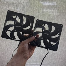 be quiet Pure Wings 3 140mm Rifle Bearing PWM Case Fan Black Set of two 