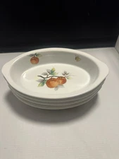 Vintage Fruit Oven to Table Cookware 7239 Casserole Dish - Set Of Four